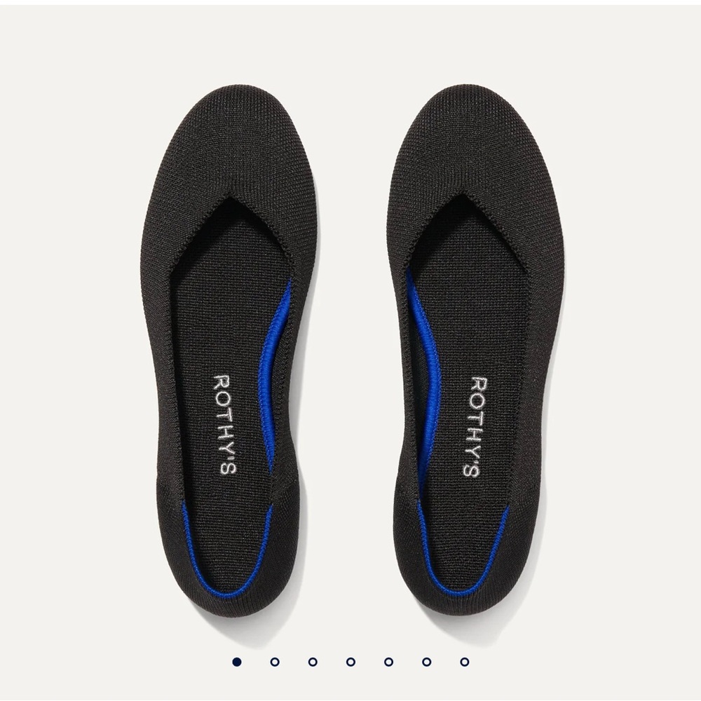 Rothy's Women's Black Flats: the “flat”